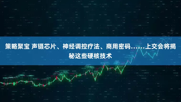 策略聚宝 声镊芯片、神经调控疗法、商用密码……上交会将揭秘这些硬核技术
