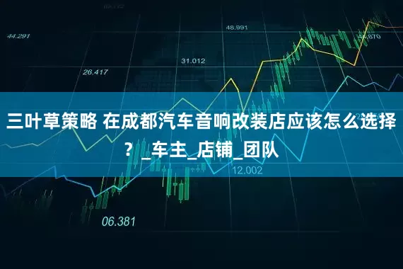 三叶草策略 在成都汽车音响改装店应该怎么选择？_车主_店铺_团队