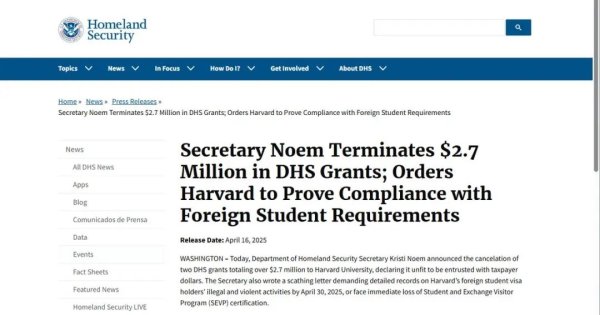 信富网 连遭白宫两次打击 哈佛仍坚决抵制！特朗普“死忠女粉”出马：威胁取消其招收外国学生资格